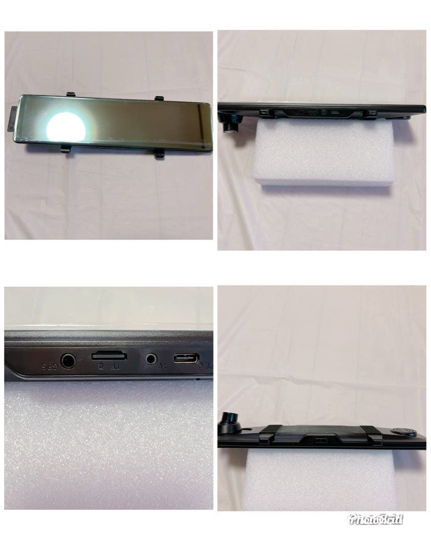 ⭐️4Kミラー型ドライブレコーダー ドライブレコーダー ミラー型 BLACK