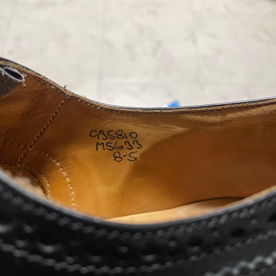 F*T様 トリッカーズ フルブローグ 黒 ダイナイトソール UK8.5（約26.