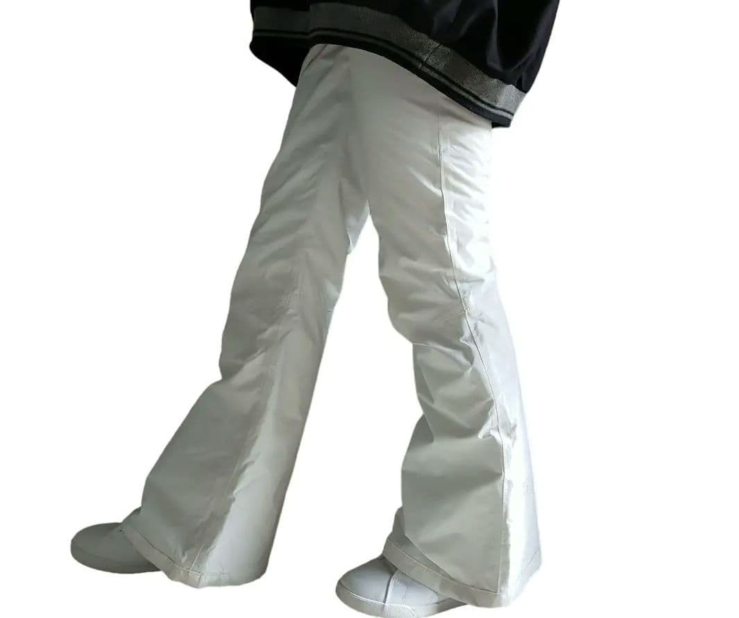 【高機能】US ノースフェイス HYVENT スノーボード パンツ 白 XS