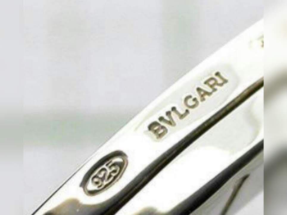 【未使用クラス】ブルガリ　シルバー　キーリング　ネックレス《送料無料》