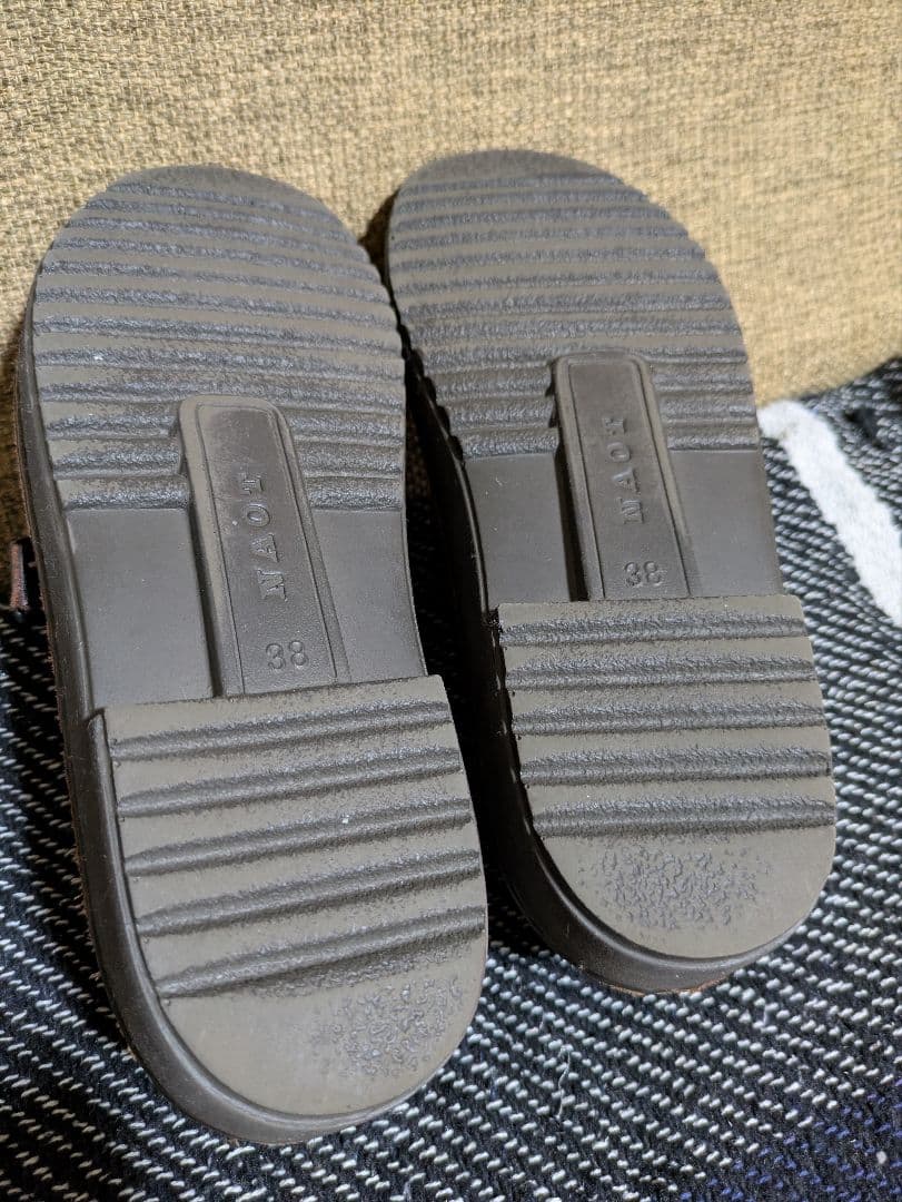 NAOT ナオトピサック　革靴　コンフォートシューズ　濃茶　サイズ38