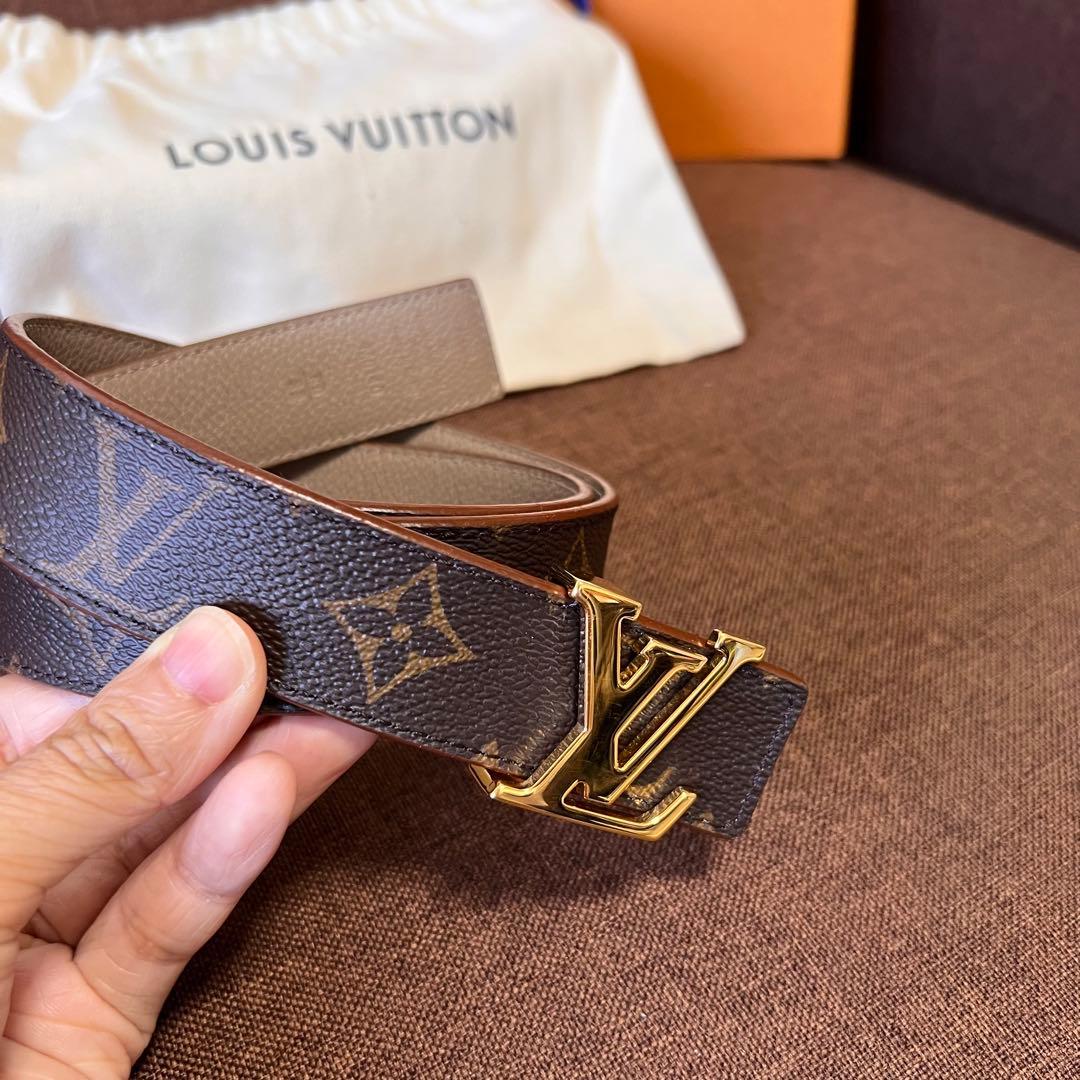 ルイヴィトン サンチュール LV 30MM レザー ベルト