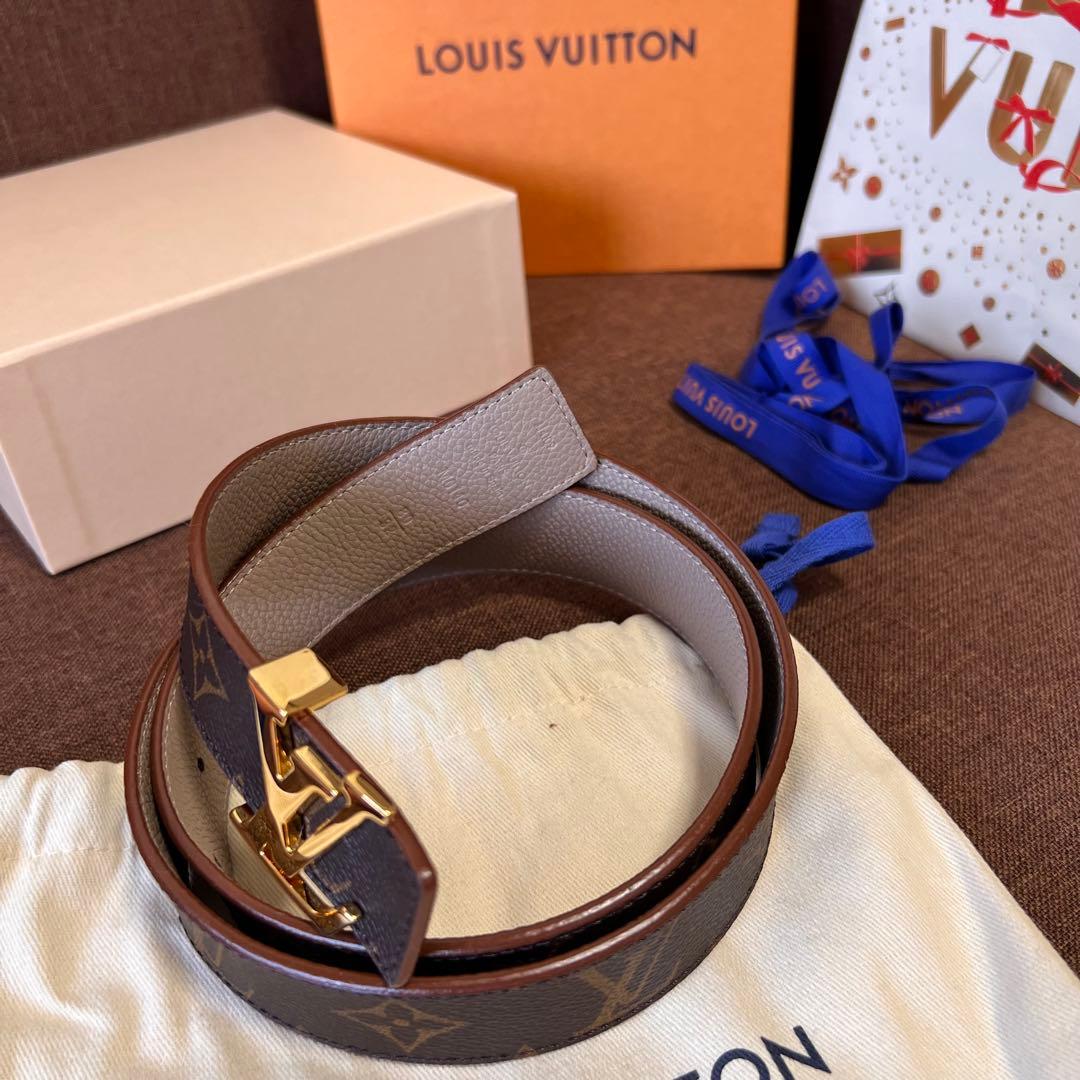 ルイヴィトン サンチュール LV 30MM レザー ベルト