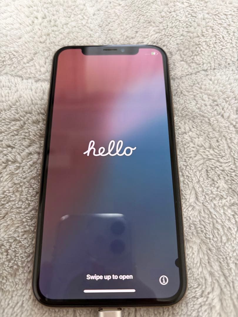 iPhoneXs 256GB ゴールド 箱付き