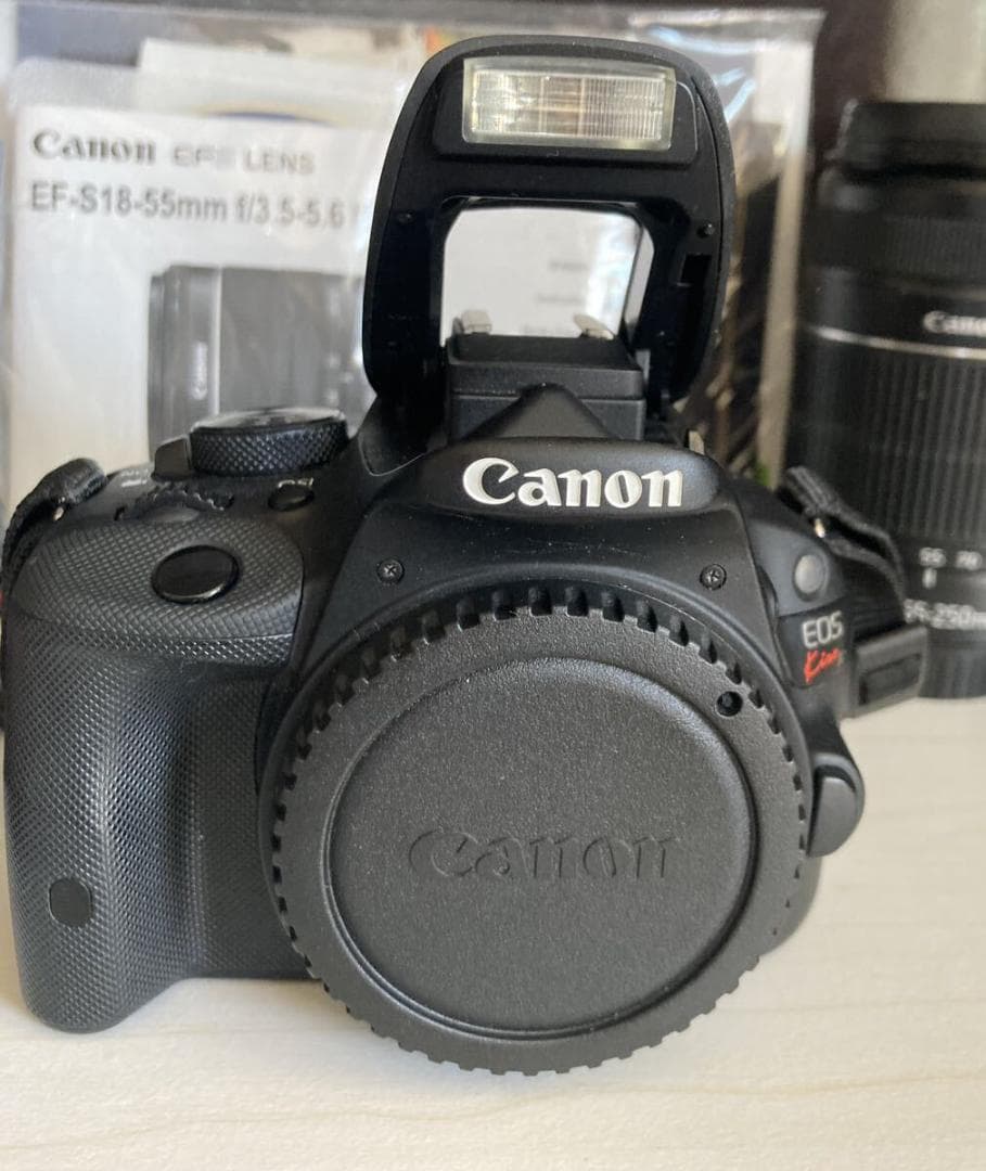 キヤノン EOS Kiss X7 ダブルズームキット　18-55 55-250