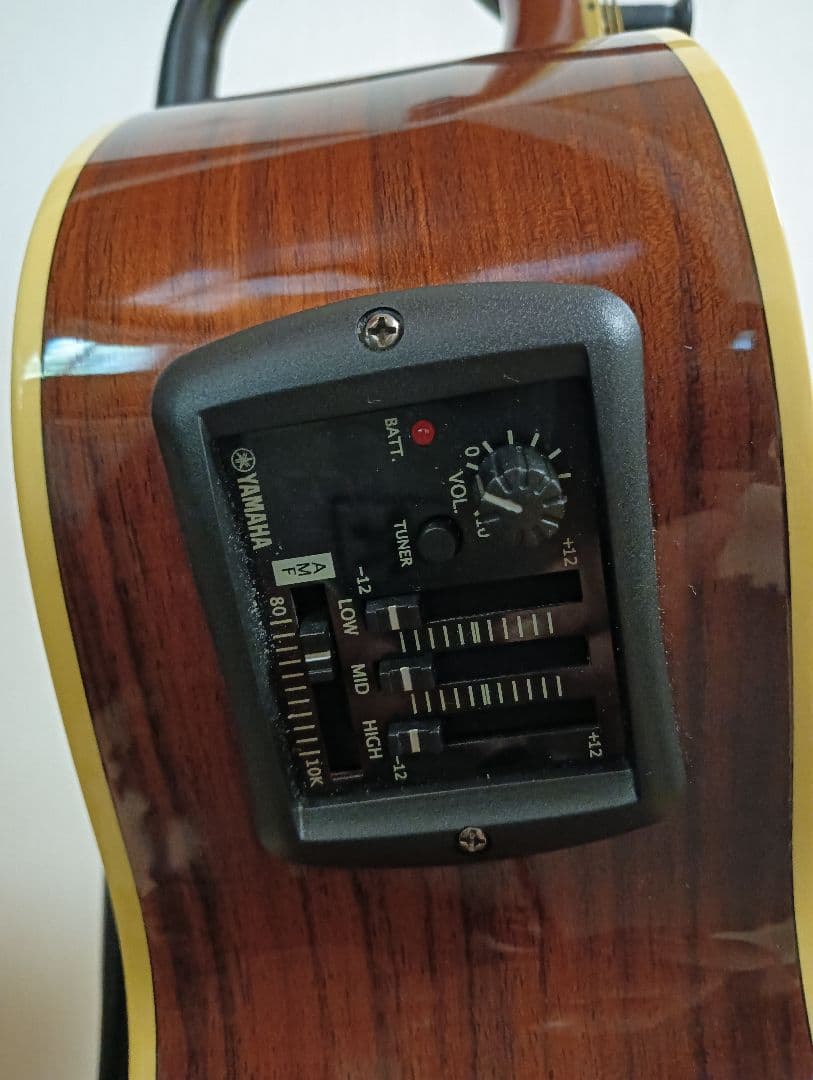 Yamaha FJX730SC アコースティックギター ハードケース付き