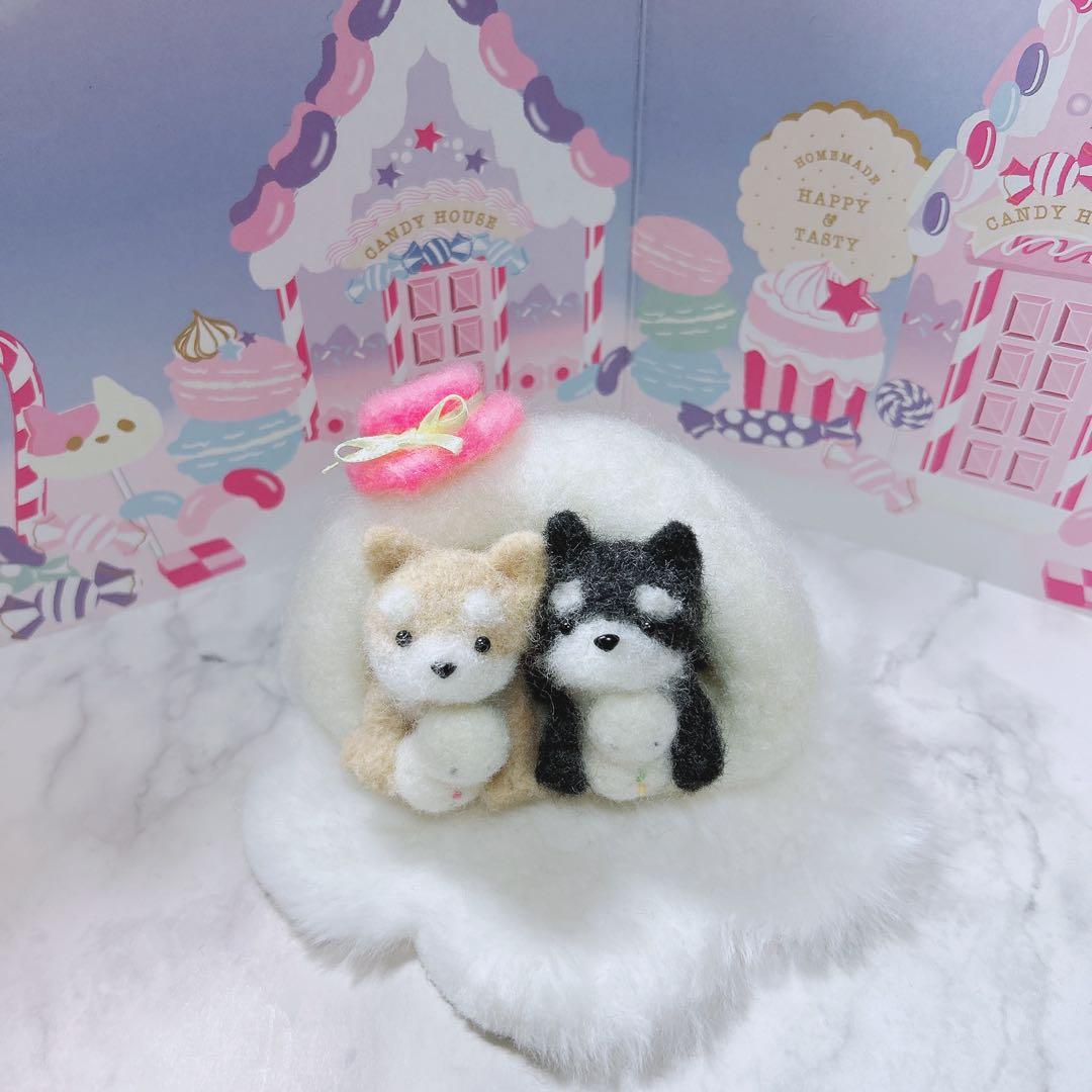 ワンちゃんのお雛様飾り