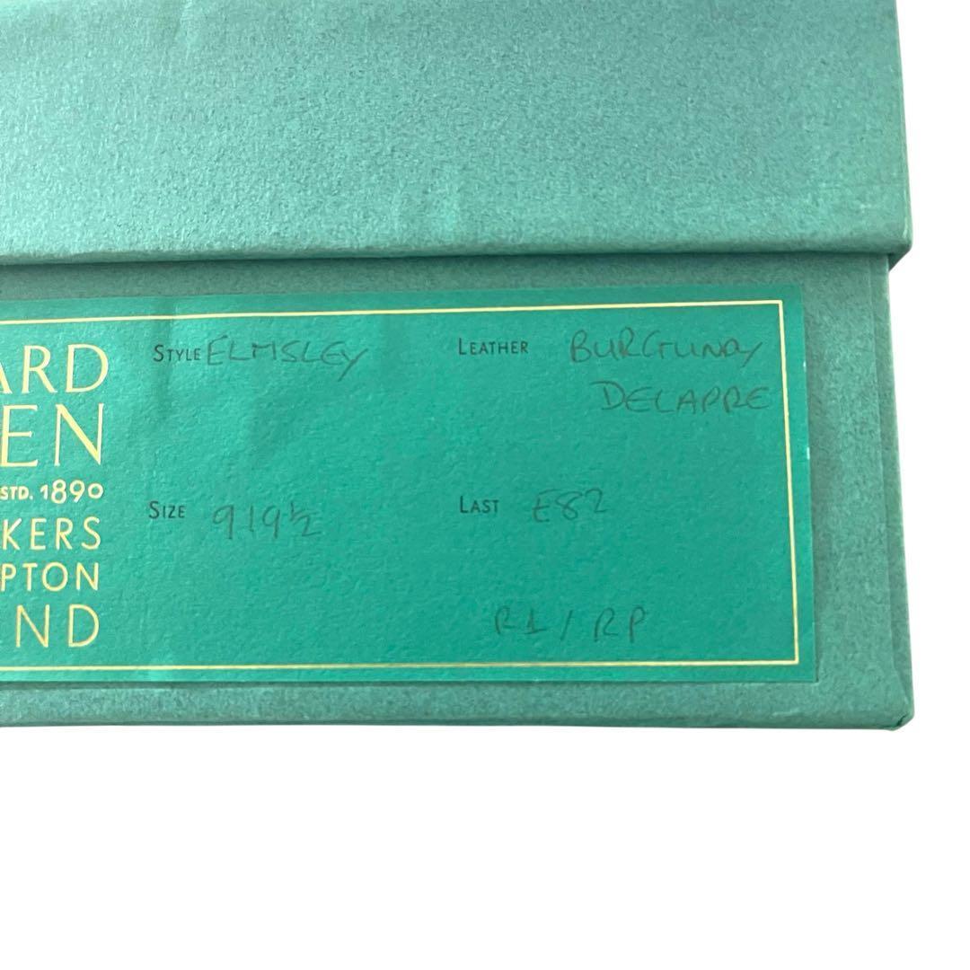 エドワードグリーン　ビジネスシューズ　ストレートチップ　ELMSLEY