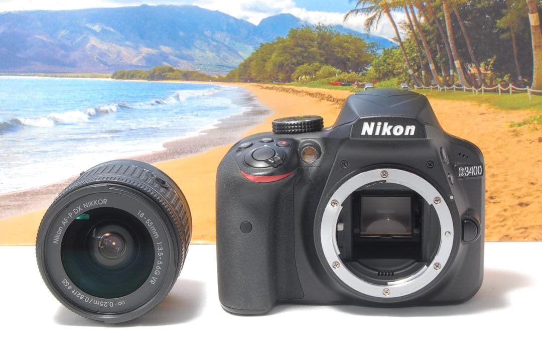 新品級✨Bluetooth搭載❤️Nikon D3400 ダブルズームキット