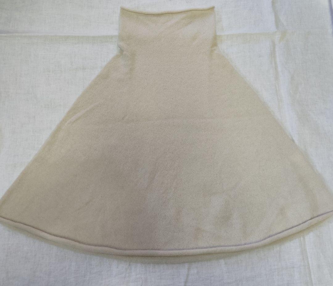 evam eva カシミアスヌード　キナリ