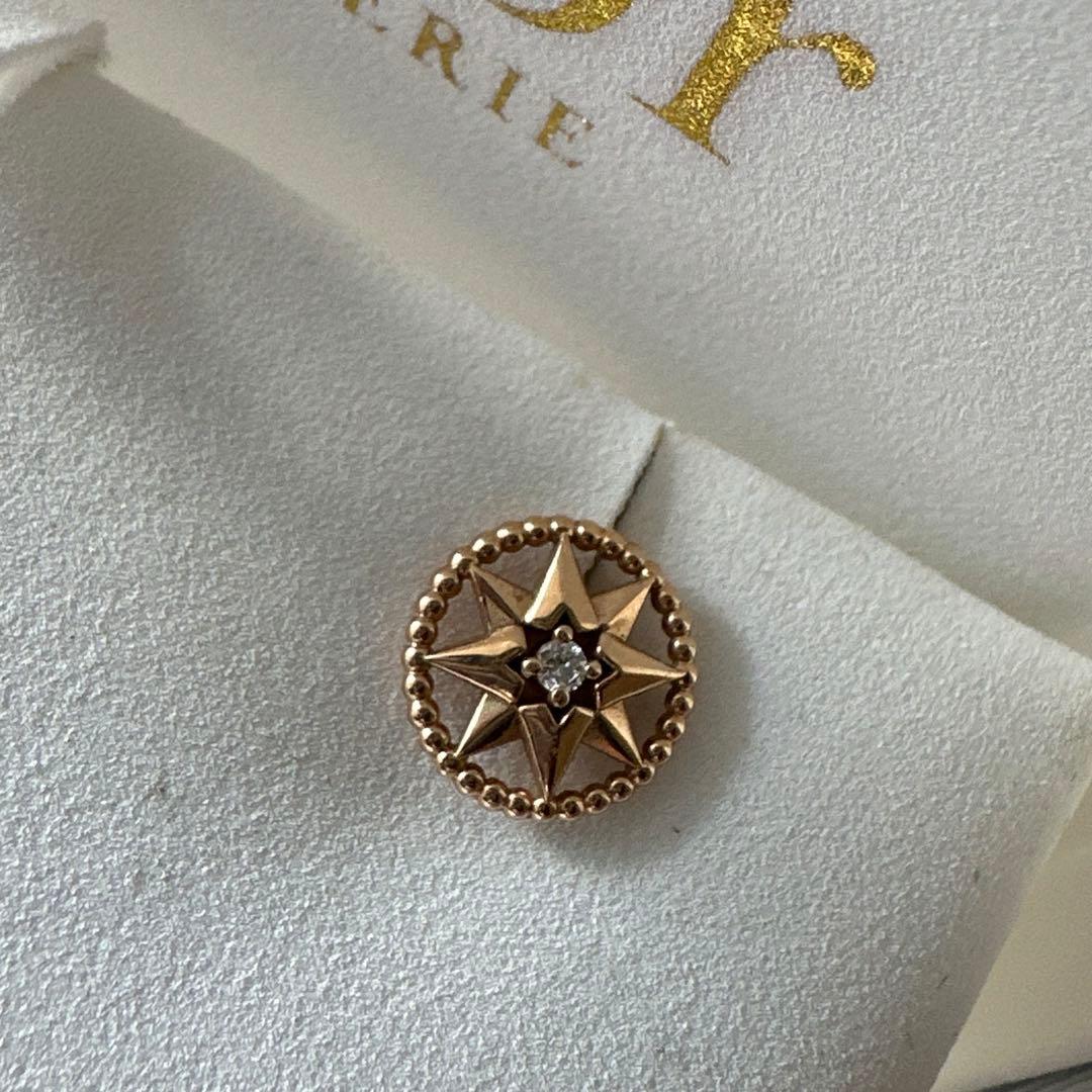 Dior ピアス　rose des vents ピンクゴールド