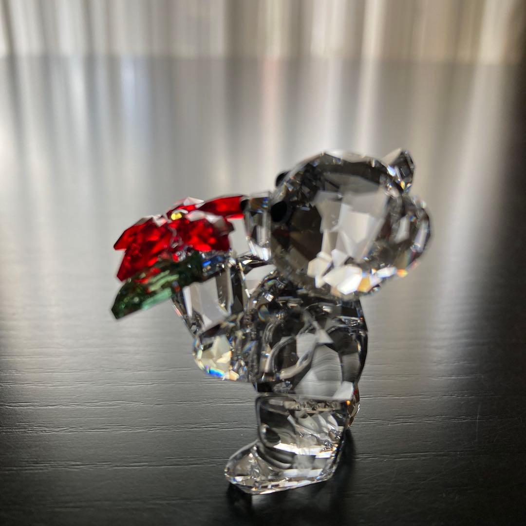 スワロフスキー クリスマスベア 2012年限定 ポインセチア