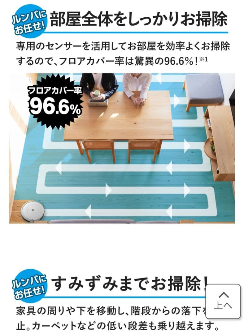 【新品同様】 ルンバ　コンボ2　Essential AUTO Empty