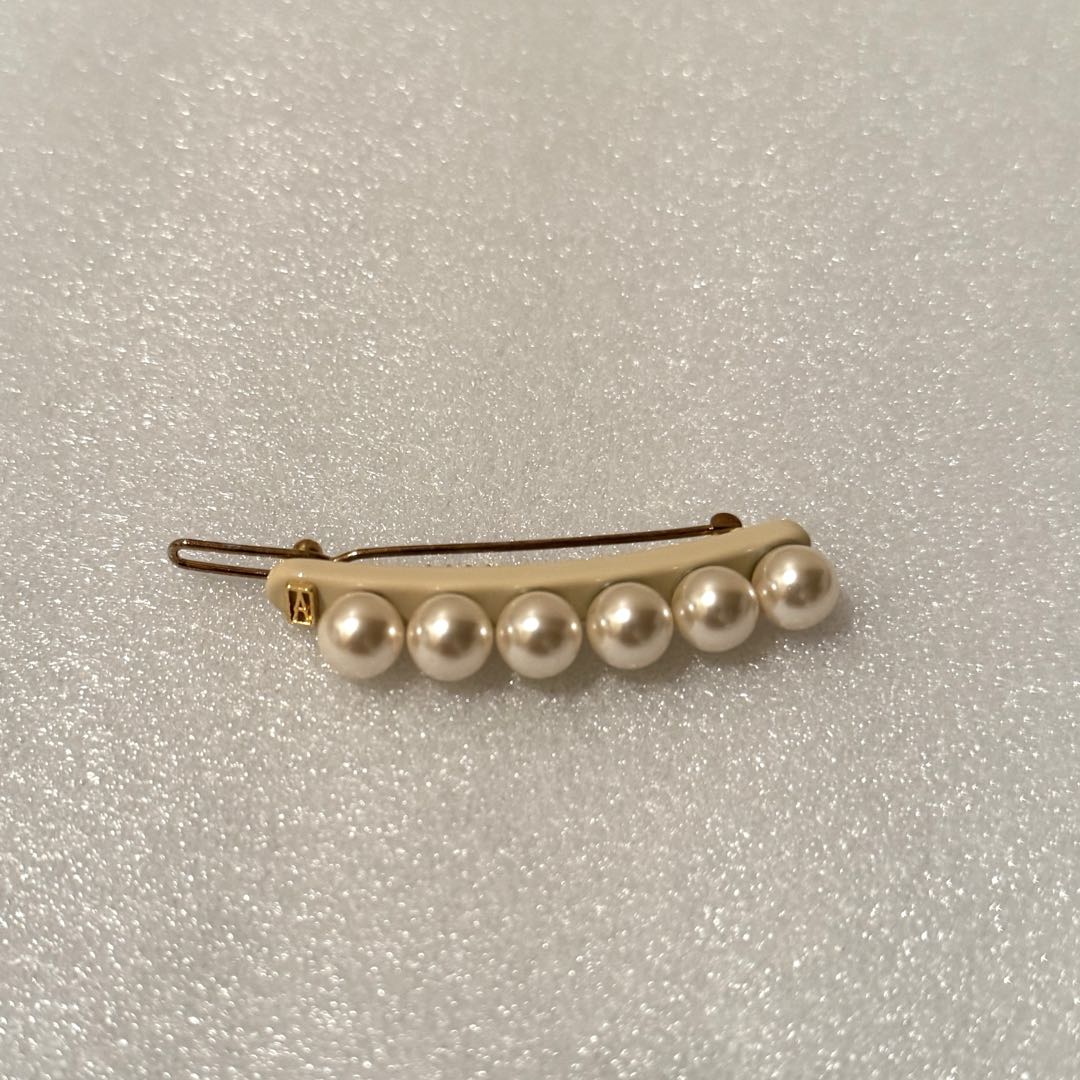 アレクサンドルドゥパリ ボールピン パール ベージュ