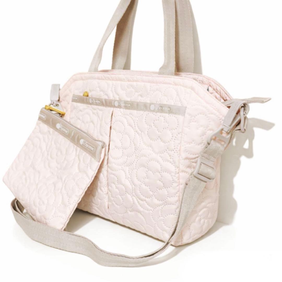 【未使用】レスポートサック パフィーブロッサムズ 2WAYトート　ポーチ付き