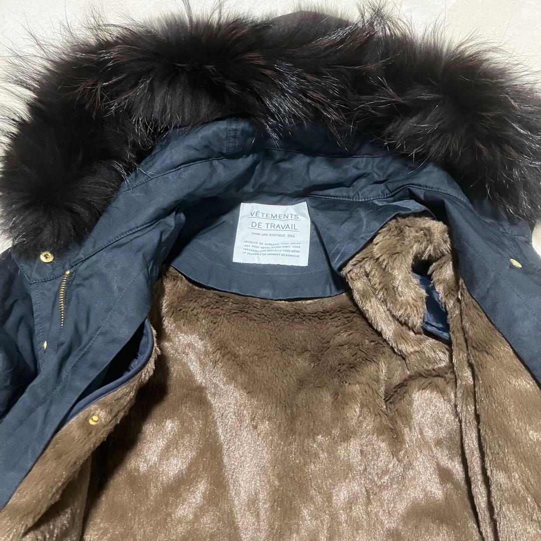 IENA ヴェトモン イエナ別注 ライナー付き モッズコート 40 ネイビー