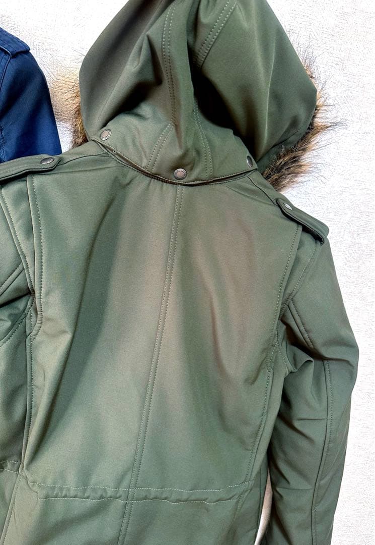 ゆ*は様 お得2着セットデグナーウインタージャケットライダース冬モッズコートカー