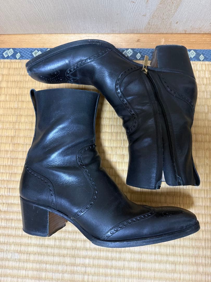靴 YVES SAINT LAURENT JOHNNY BOOTS 41 1/2