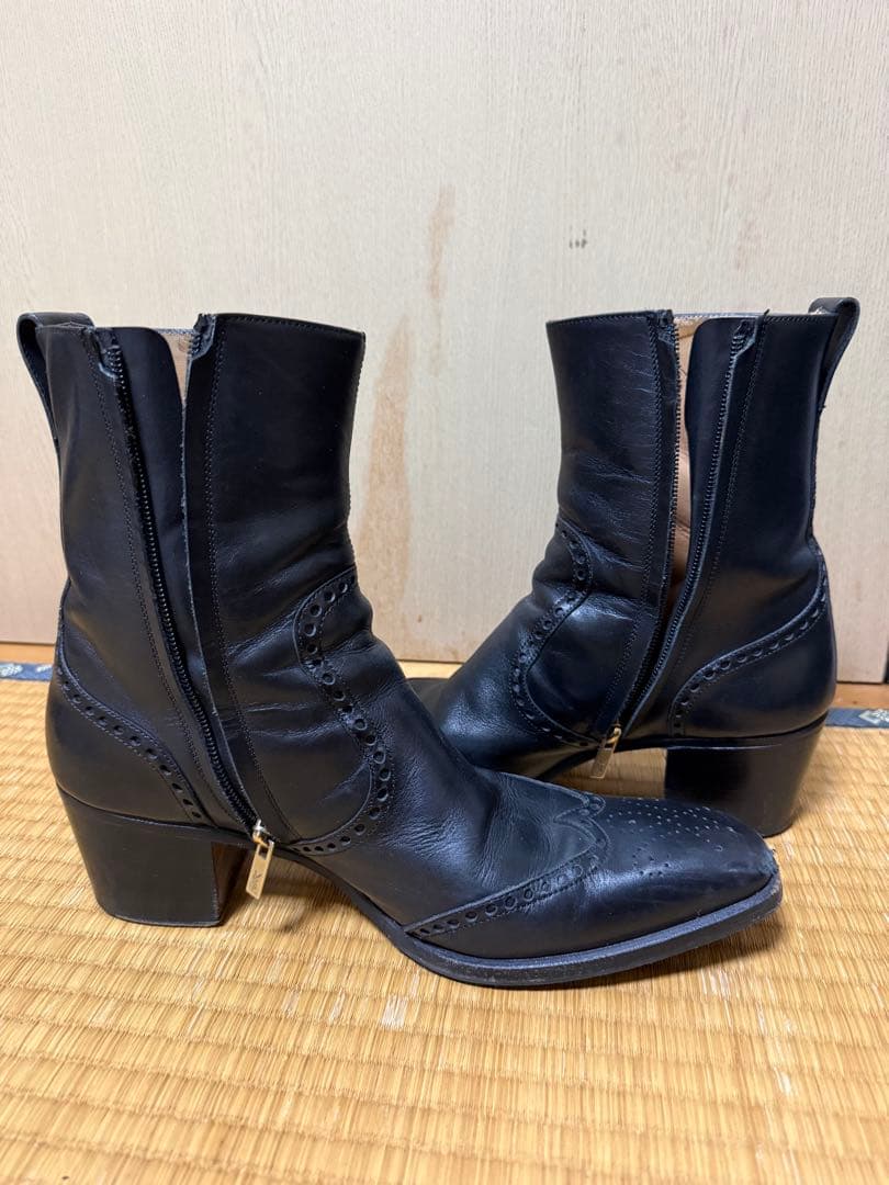 靴 YVES SAINT LAURENT JOHNNY BOOTS 41 1/2