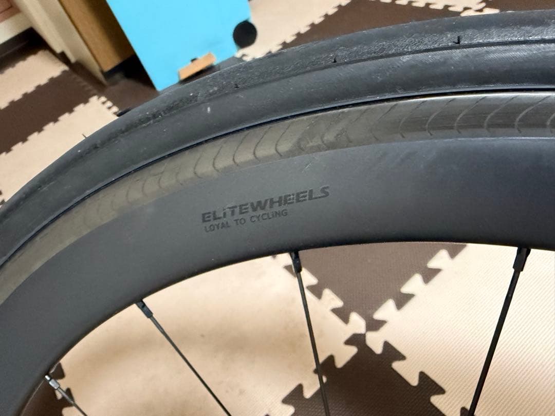 【美品】elitewheels edge50(リムブレーキ)