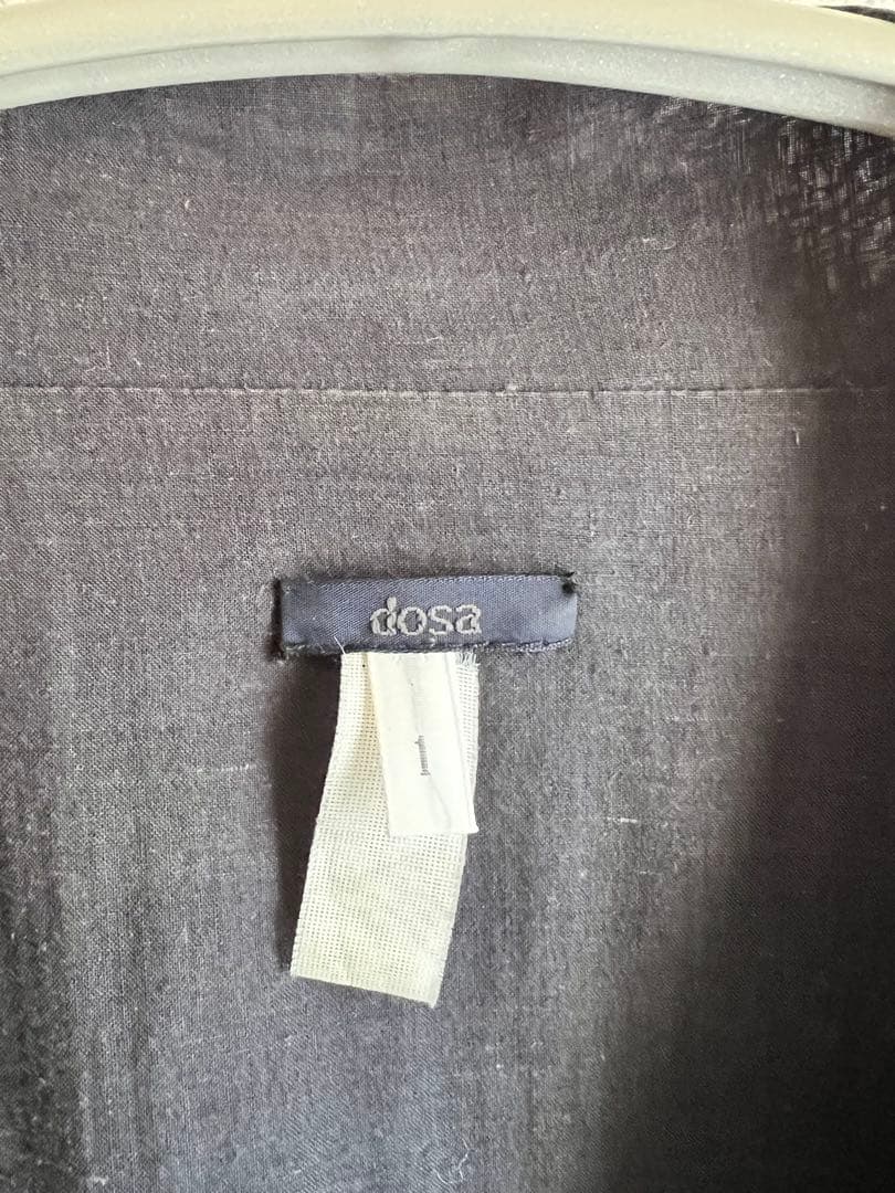 dosa ドーサ　ラバリジャケット　ブラック　1