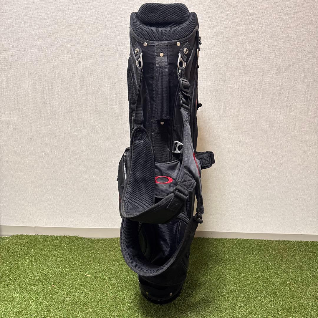 OAKLEY オークリー スタンド式 キャディバッグ ブラック ナイロン