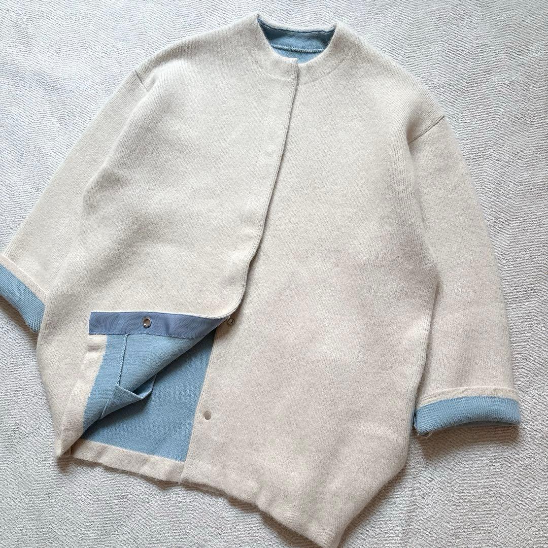 エレンディーク　CNラクーンミックスWカーディガン　定価35200円　24AW