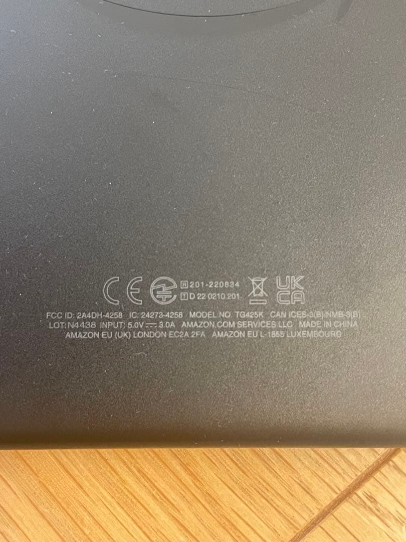 Fire HD10 TG425k ブラックタブレット 本体