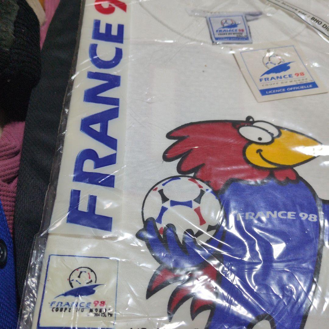 FRANCE 98 サッカーフォテックスキャラクター T シャツ98年未開封