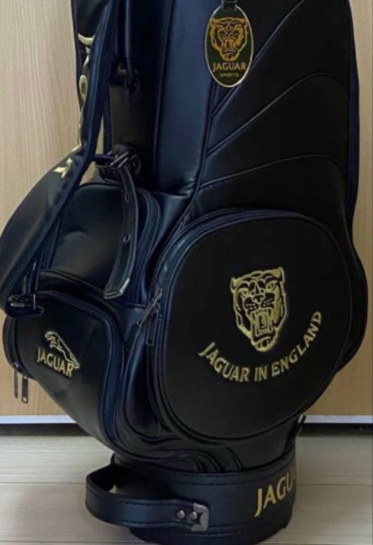 激レア！美品！JAGUAR ジャガー ゴルフキャディバッグ ブラック