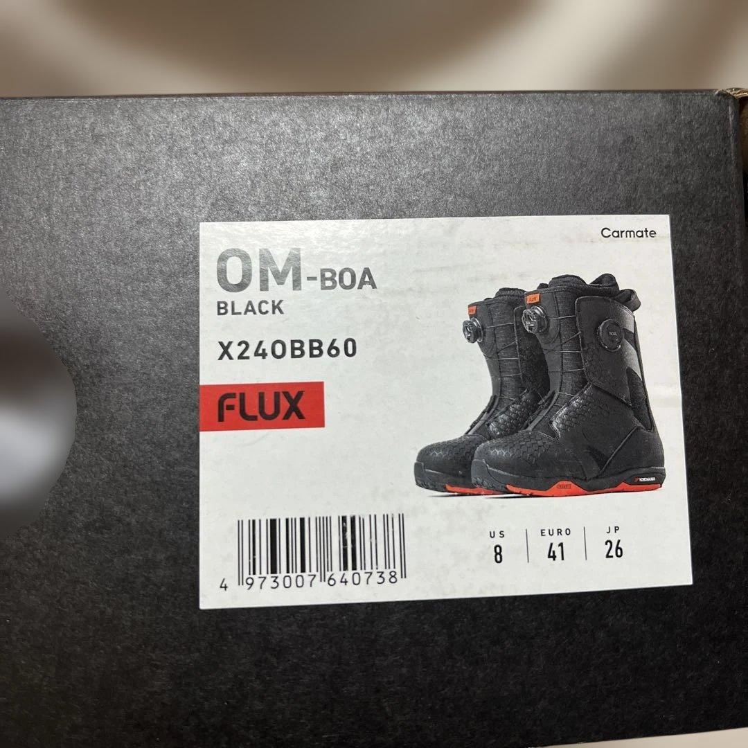 FLUX OM-BOA 26.0cm BLACK / 箱・説明書付き