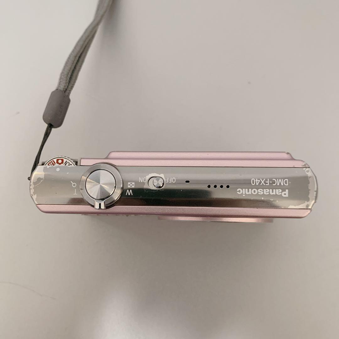 【動作品】パナソニック LUMIX DMC-FX-40 スイートピンク