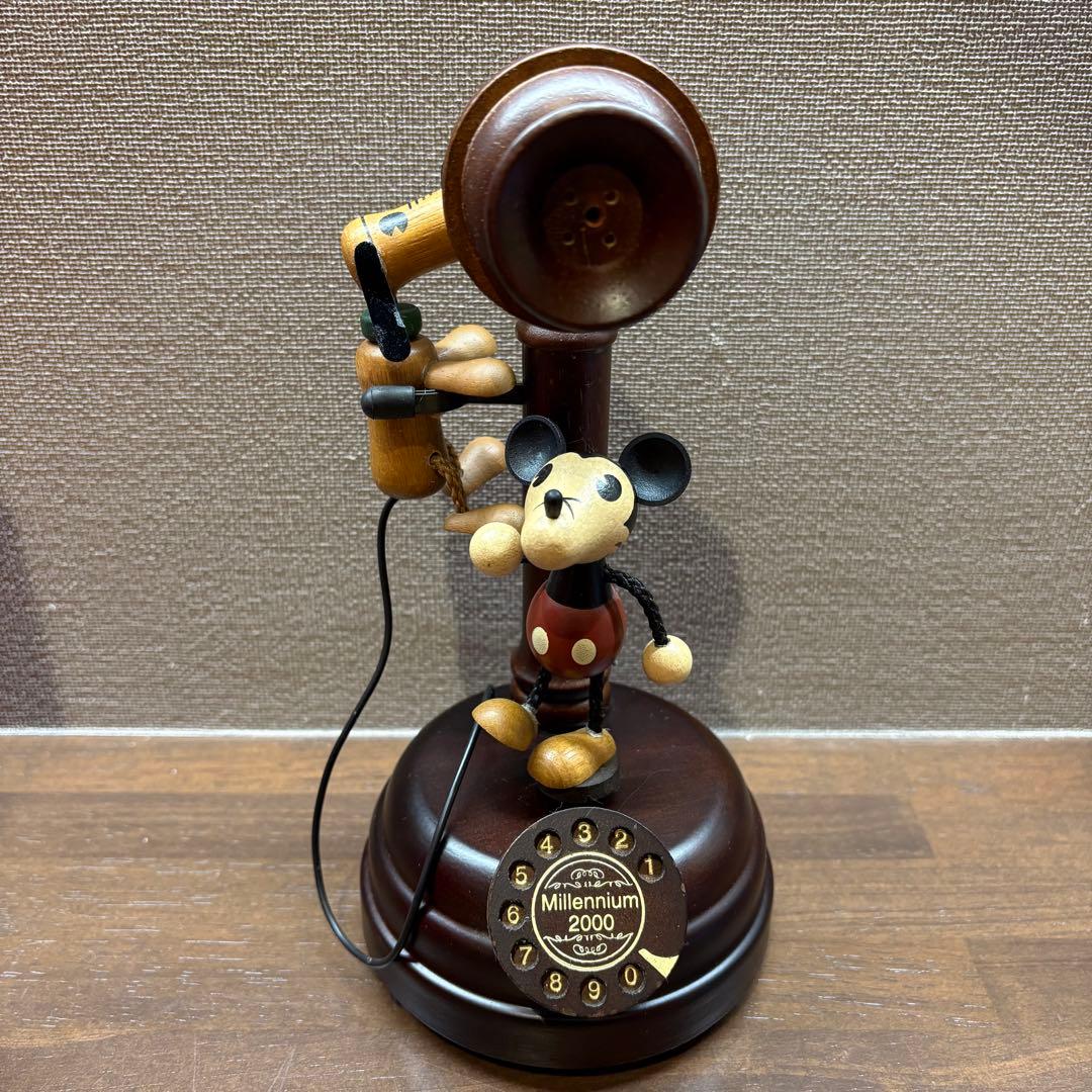 限定　ディズニーストアオリジナル　オルゴール ミッキー&プルート　箱付き
