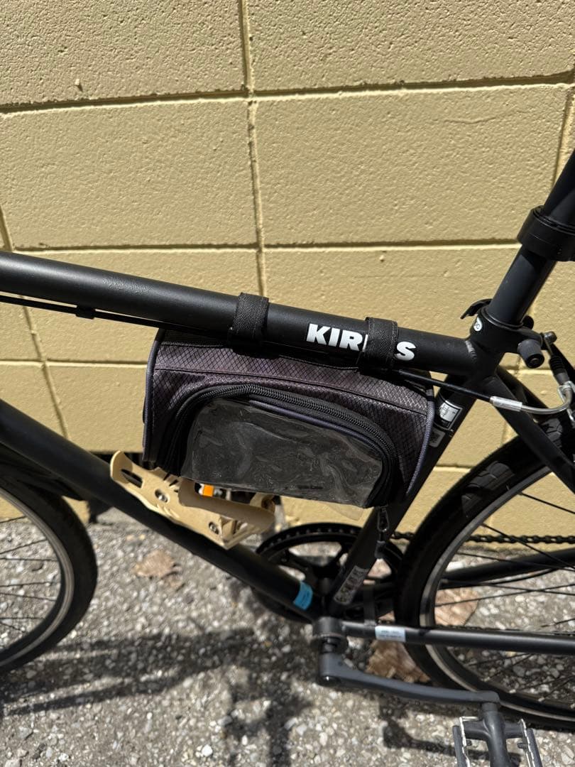 黒 クロスバイク 自転車 サイモト