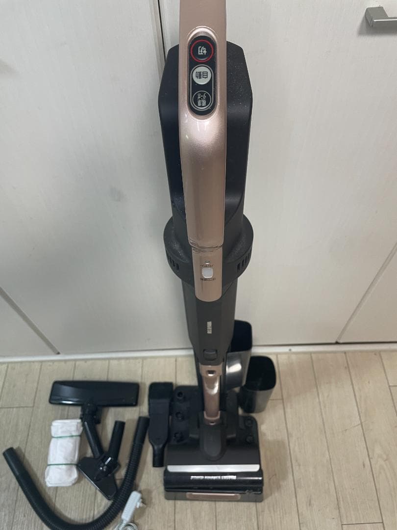 アイリスオーヤマ掃除機 コードレス 自走式 極細軽量 モップ付 SBD-F2P