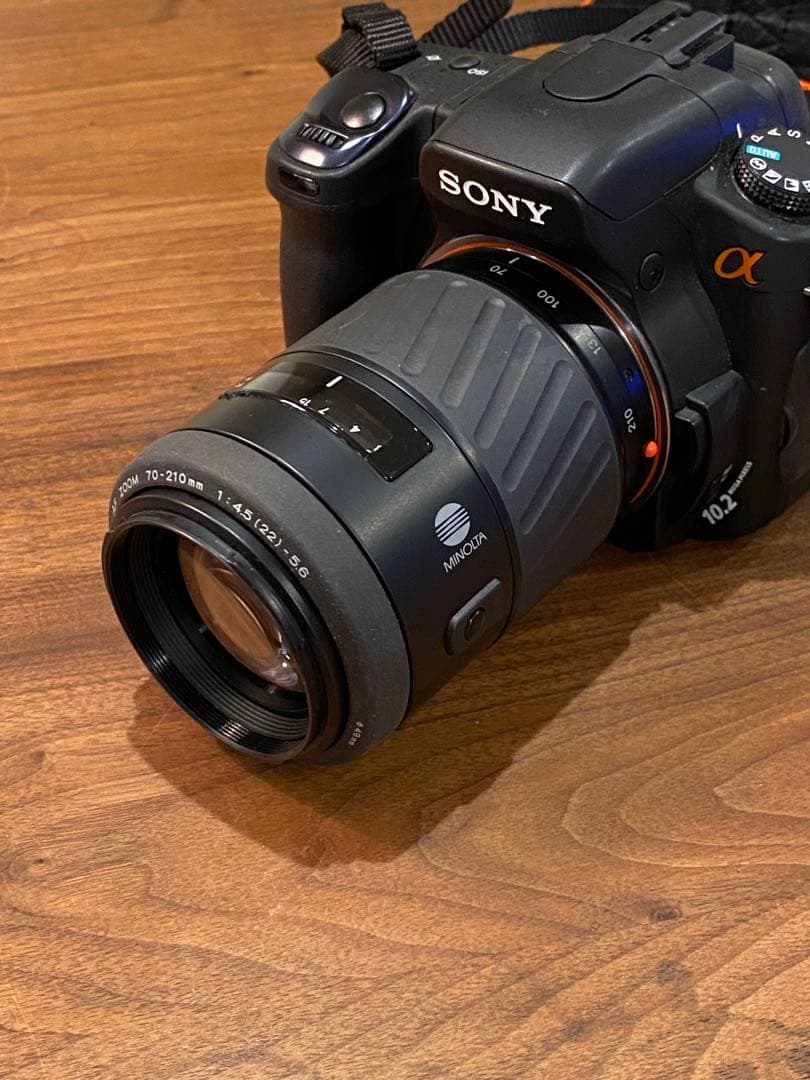 SONY α300デジタル一眼 ミノルタ　35-70 70-210 レンズ2本