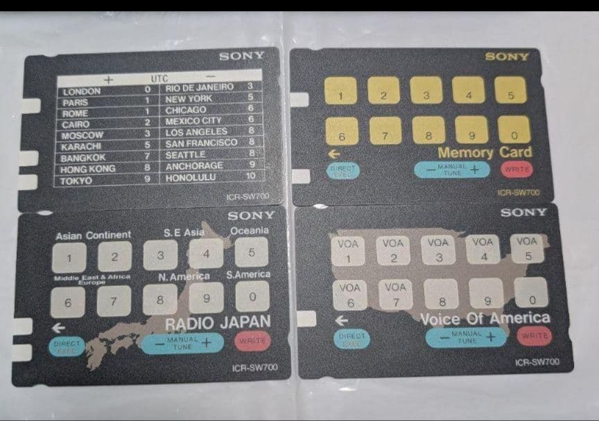 SONY ICF−M500 / SONY ICR-SW700