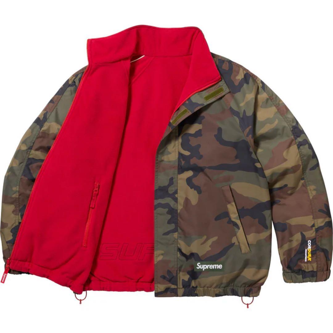 ひ*ー様 Supreme Polartec Reversible Track J