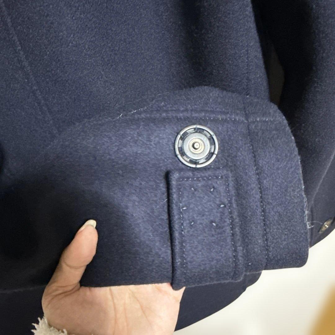 LANVIN ウール　ダッフルコート Ｍsize 46表記