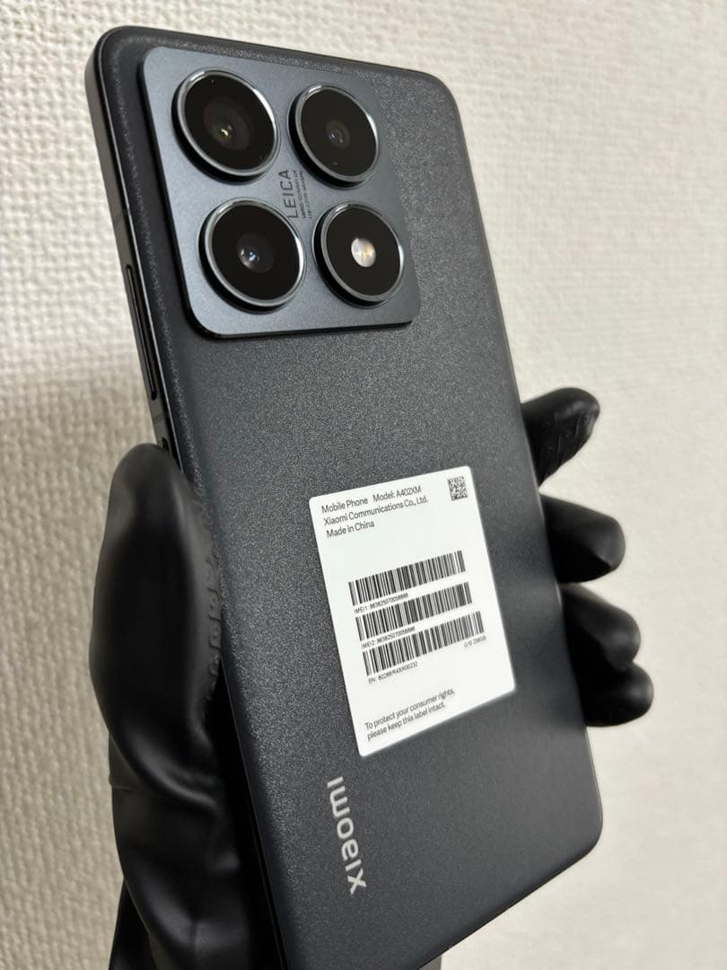 新品未使用　Xiaomi 14T Pro チタンブラック 12GB/256GB