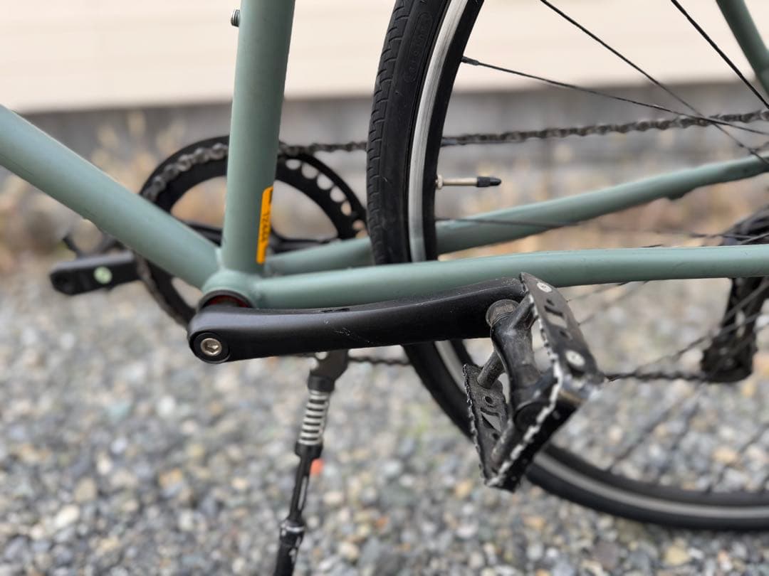 【おすすめセット価格！】TOKYO BIKE クロスバイク　カクタスグレー　緑