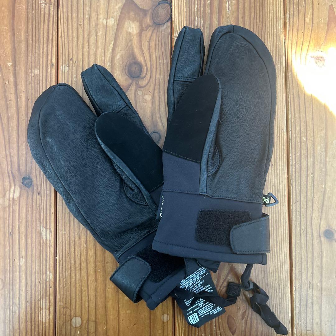 [ak]burton 一回使用ミトン ブラック　バートン　グローブ　ゴアテックス