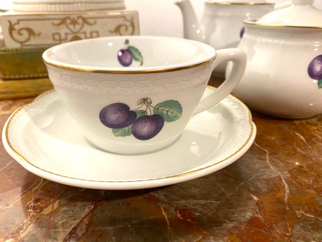 リチャードジノリ　ボンジョルノプルーンティーセット