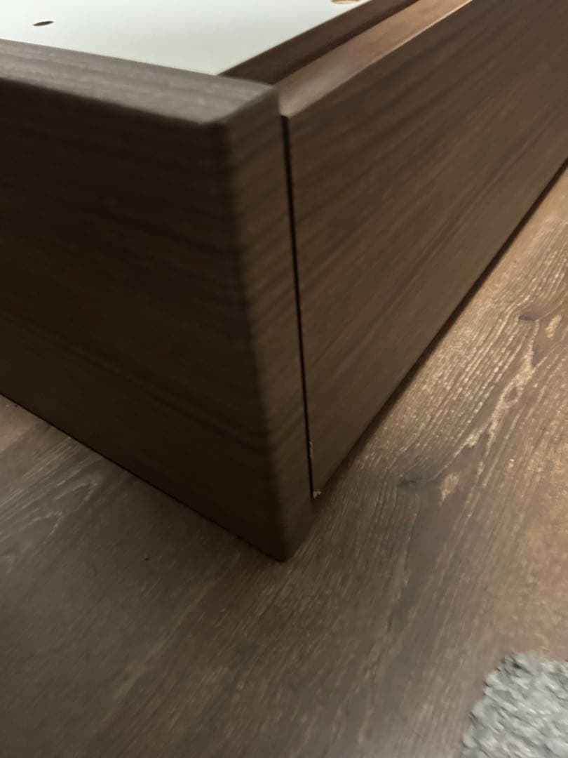 【送料込】ニトリ セミダブルベッドフレーム(アザン) ミドルブラウン