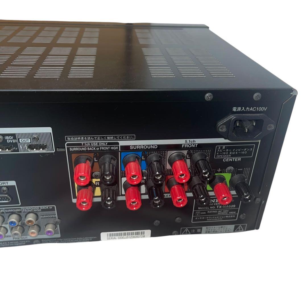 【名機・美品】ONKYO オンキヨー TX-NA609(B) AVアンプ