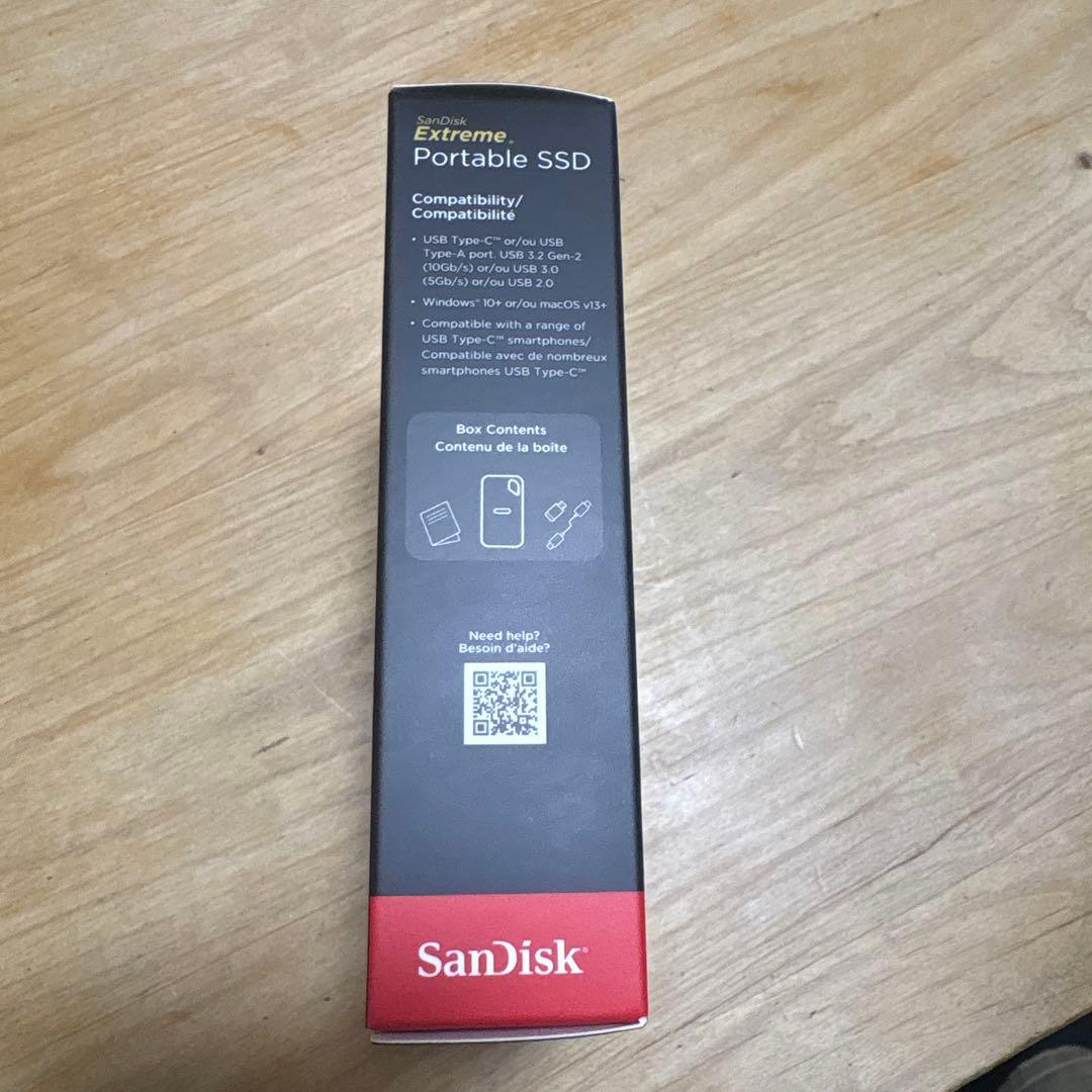 SanDisk 4TB Extreme Portable SSD 新品未開封
