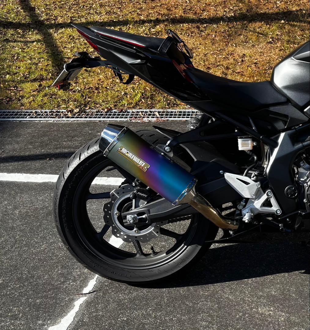 MORIWAKIスリップオンマフラー適合車種:cbr250rr mc51 値下◯