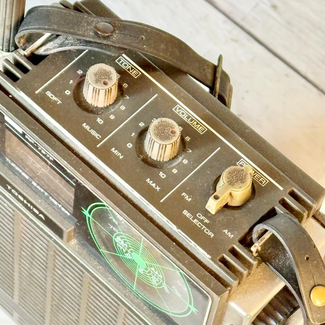 東芝「SOUND750 SSS」'70年代2バンドラジオ RP-727F