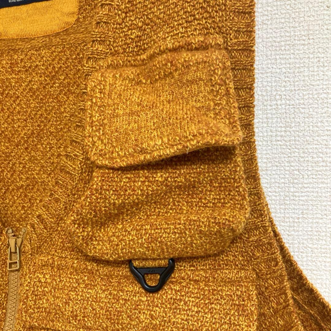 ミーンズワイル meanswhile ［過剰収納力］ニットラゲッジベスト