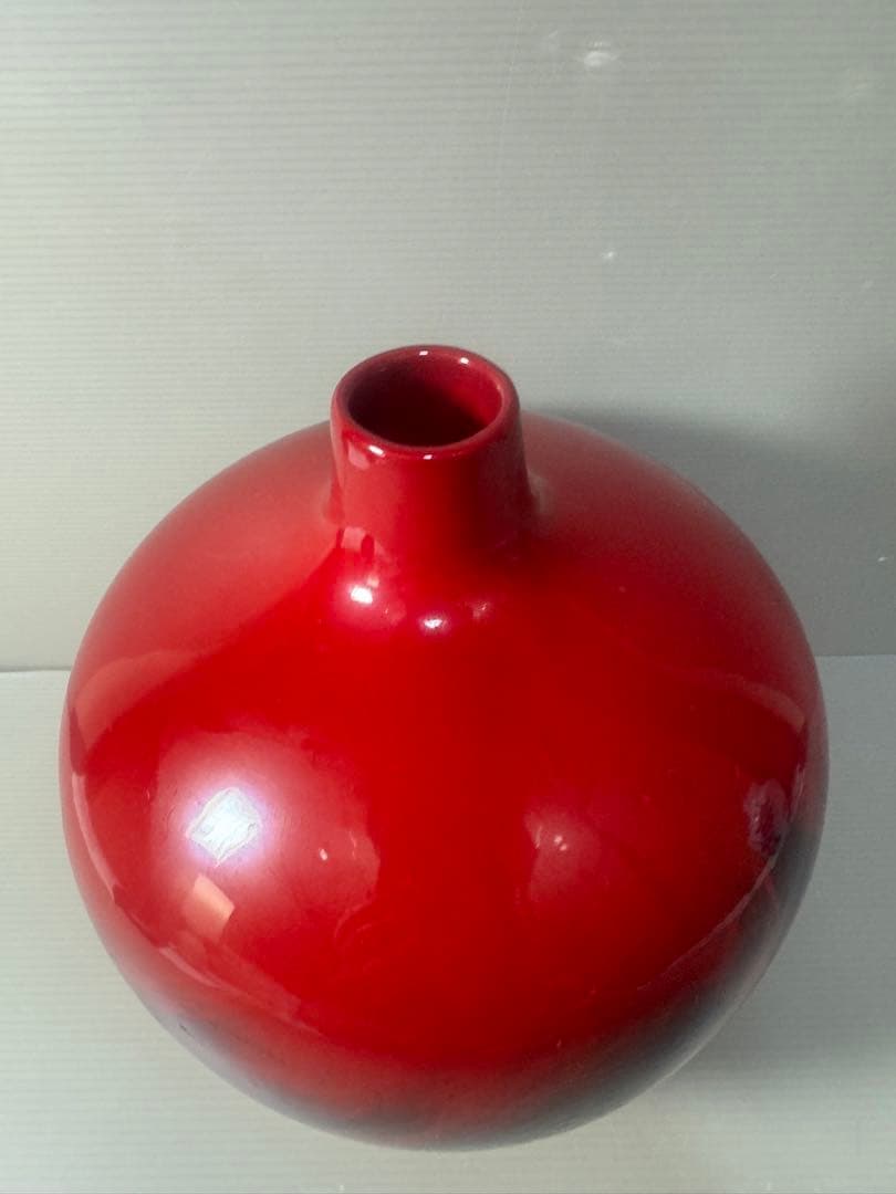 2319 ロイヤルドルトン ルージュフランベ フラワーベース 花瓶